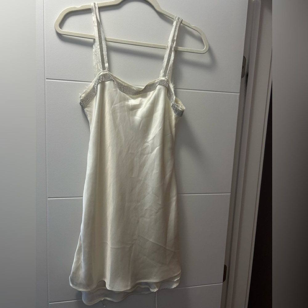 White Zara Dress - size small